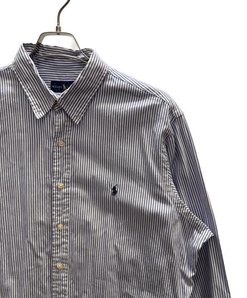 POLO RALPH LAUREN（ポロ・ラルフローレン）POLO RALPH LAUREN (ポロ・ラルフローレン) 長袖シャツ スカイブルー サイズ:XLの古着・服飾アイテム