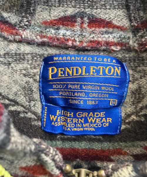 PENDLETON（ペンドルトン）PENDLETON (ペンドルトン) ウールジャケット マルチカラー サイズ:Мの古着・服飾アイテム