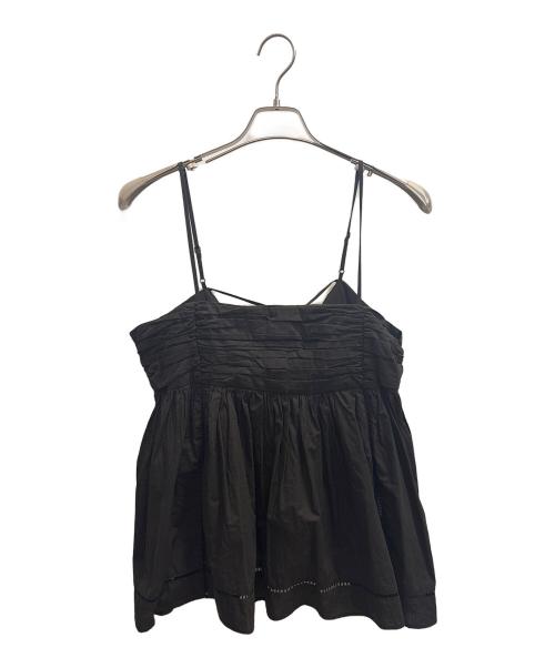 stola.（ストラ）stola. (ストラ) キャミソールブラウス ブラック サイズ:SIZE　38 未使用品の古着・服飾アイテム