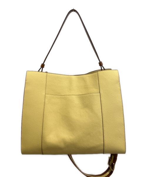 COLE HAAN（コールハーン）COLE HAAN (コールハーン) キャリーオール ショルダーバッグ クリームの古着・服飾アイテム