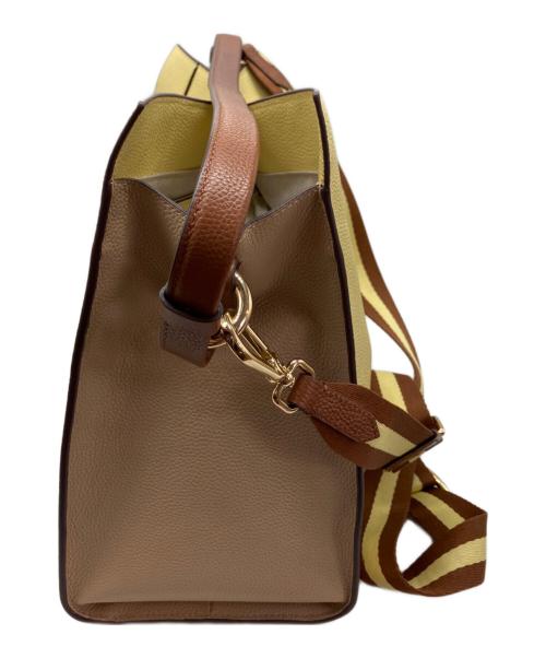 COLE HAAN（コールハーン）COLE HAAN (コールハーン) キャリーオール ショルダーバッグ クリームの古着・服飾アイテム