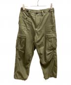 NIGEL CABOURNナイジェルケーボン）の古着「ARMY CARGO PANT」｜カーキ