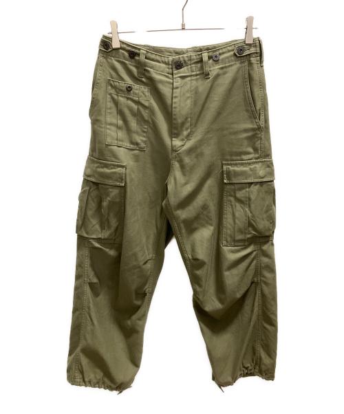 NIGEL CABOURN（ナイジェルケーボン）NIGEL CABOURN (ナイジェルケーボン) ARMY CARGO PANT カーキ サイズ:76cmの古着・服飾アイテム