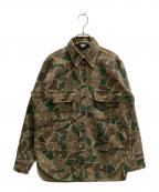WOOLRICHウールリッチ）の古着「長袖シャツ」｜カーキ