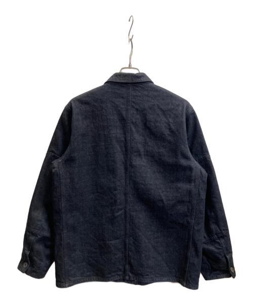 NIGEL CABOURN LYBRO（ナイジェルケーボン ライブロ）NIGEL CABOURN LYBRO (ナイジェルケーボン ライブロ) JK01 CHORE COAT DENIM インディゴ サイズ:48の古着・服飾アイテム