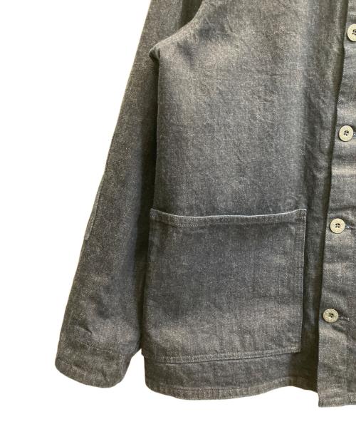 NIGEL CABOURN LYBRO（ナイジェルケーボン ライブロ）NIGEL CABOURN LYBRO (ナイジェルケーボン ライブロ) JK01 CHORE COAT DENIM インディゴ サイズ:48の古着・服飾アイテム