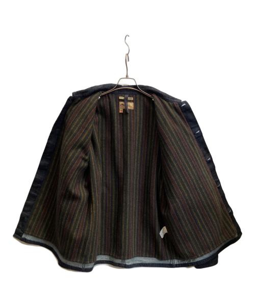 NIGEL CABOURN LYBRO（ナイジェルケーボン ライブロ）NIGEL CABOURN LYBRO (ナイジェルケーボン ライブロ) JK01 CHORE COAT DENIM インディゴ サイズ:48の古着・服飾アイテム