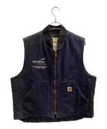 CarHartt（カーハート）の古着「中綿ベスト」｜ネイビー