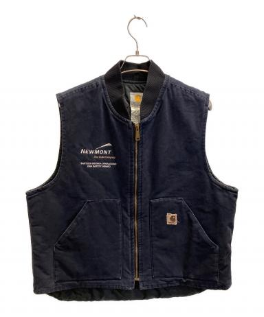 中古・古着通販】CarHartt (カーハート) 中綿ベスト ネイビー サイズ