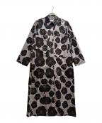 marimekkoマリメッコ）の古着「Molla Tumma/Dress」｜パープル×ブラック