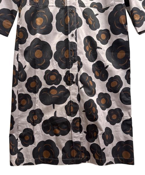 marimekko（マリメッコ）marimekko (マリメッコ) Molla Tumma/Dress パープル×ブラック サイズ:38の古着・服飾アイテム