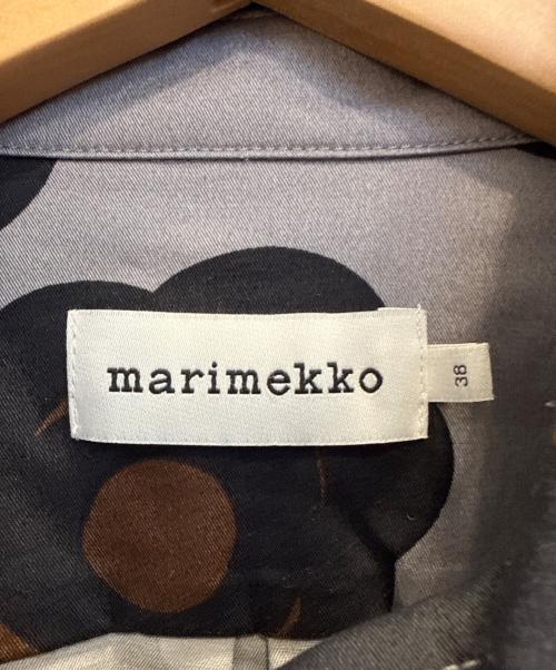 marimekko（マリメッコ）marimekko (マリメッコ) Molla Tumma/Dress パープル×ブラック サイズ:38の古着・服飾アイテム