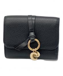 Chloe（クロエ）の古着「アルファベットスモール トリフォールド」｜ブラック