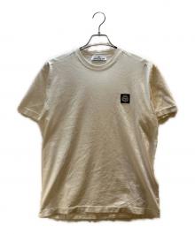 STONE ISLAND（ストーンアイランド）の古着「スリムフィット ショートスリーブ Tシャツ Compassパッチ」｜ホワイト