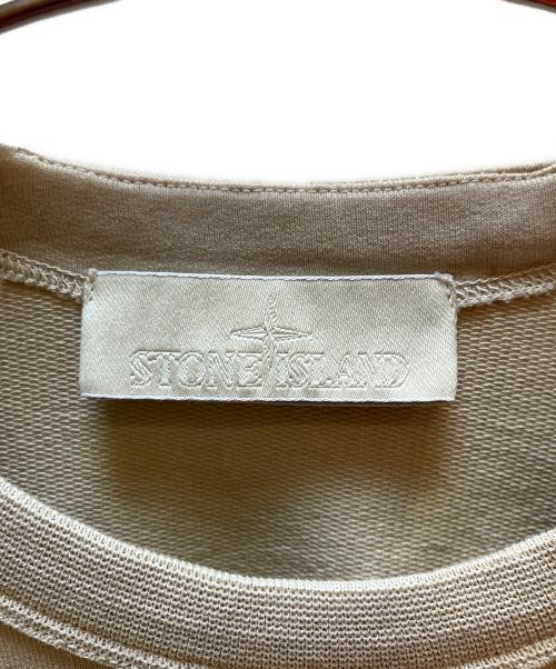 STONE ISLAND（ストーンアイランド）STONE ISLAND (ストーンアイランド) K1S156100011 ベージュ サイズ:Ｌの古着・服飾アイテム
