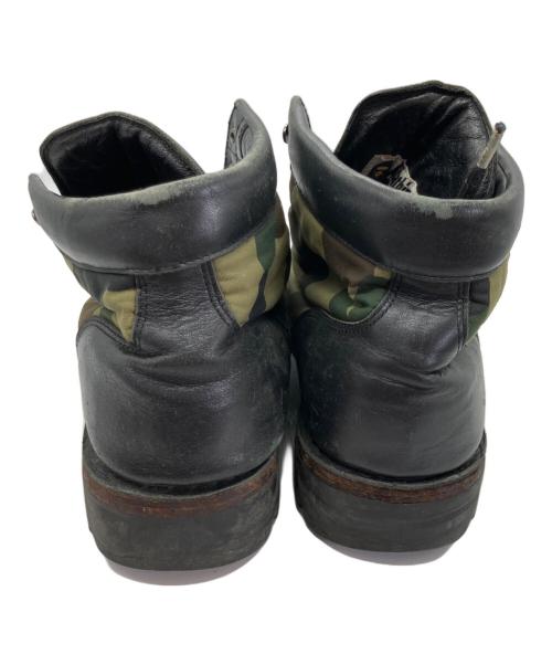 A BATHING APE（アベイシングエイプ）A BATHING APE (アベイシングエイプ) コンバットブーツ ブラック サイズ:SIZE 26cmの古着・服飾アイテム
