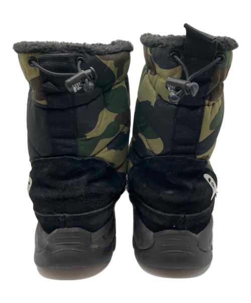 A BATHING APE（アベイシングエイプ）A BATHING APE (アベイシングエイプ) ボアブーツ ブラック サイズ:SIZE 27cmの古着・服飾アイテム