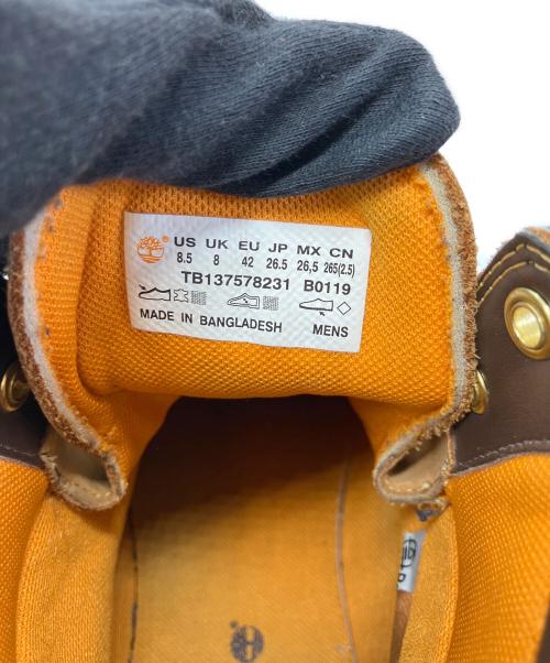 Timberland（ティンバーランド）Timberland (ティンバーランド) Lace Up Waterproof Boots Wheat ブラウン サイズ:26.5の古着・服飾アイテム