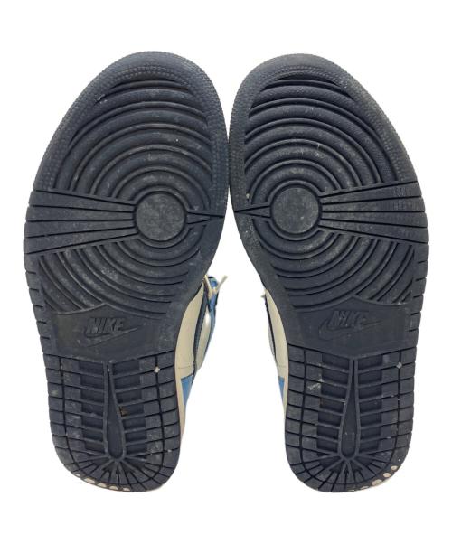 NIKE（ナイキ）NIKE (ナイキ) Air Jordan 1 Retro High OG ブルー×ホワイト サイズ:27の古着・服飾アイテム
