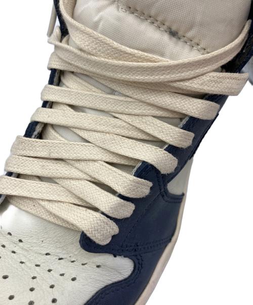 NIKE（ナイキ）NIKE (ナイキ) Air Jordan 1 Retro High OG ブルー×ホワイト サイズ:27の古着・服飾アイテム