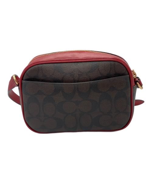 COACH（コーチ）COACH (コーチ) シグネチャーショルダーバッグ ブラウンの古着・服飾アイテム