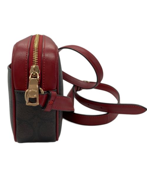COACH（コーチ）COACH (コーチ) シグネチャーショルダーバッグ ブラウンの古着・服飾アイテム