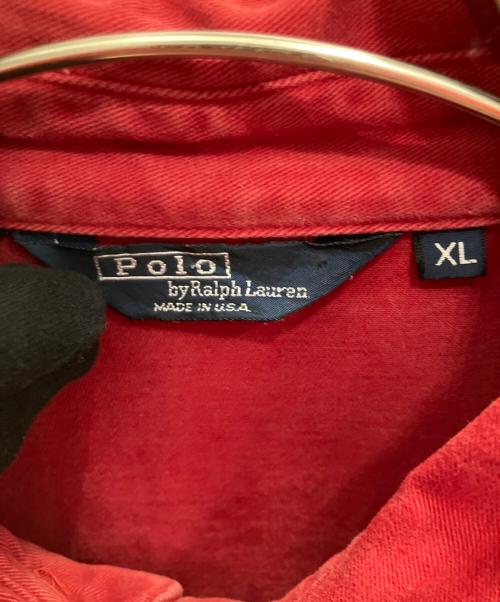 POLO RALPH LAUREN（ポロ・ラルフローレン）POLO RALPH LAUREN (ポロ・ラルフローレン) 80s スイングトップ レッド サイズ:XLの古着・服飾アイテム