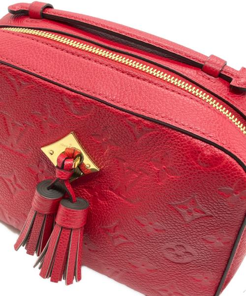 LOUIS VUITTON（ルイ ヴィトン）LOUIS VUITTON (ルイ ヴィトン) モノグラム・アンプラント　サントンジュ レッドの古着・服飾アイテム