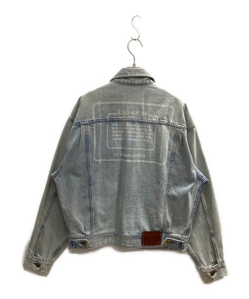 COACH（コーチ）COACH (コーチ) ノベルティデニムジャケット ブルー サイズ:Ｓの古着・服飾アイテム