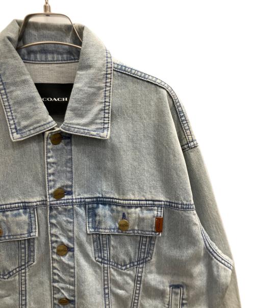 COACH（コーチ）COACH (コーチ) ノベルティデニムジャケット ブルー サイズ:Ｓの古着・服飾アイテム