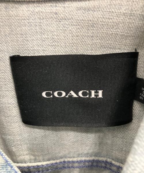 COACH（コーチ）COACH (コーチ) ノベルティデニムジャケット ブルー サイズ:Ｓの古着・服飾アイテム