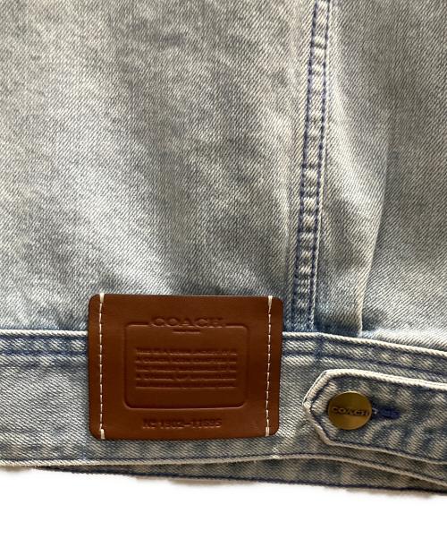 COACH（コーチ）COACH (コーチ) ノベルティデニムジャケット ブルー サイズ:Ｓの古着・服飾アイテム