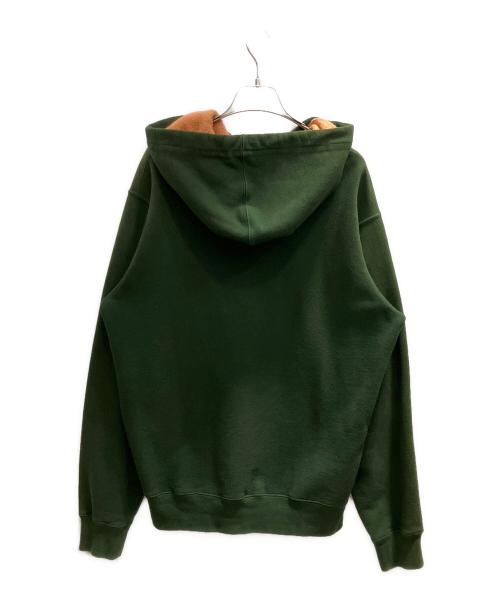 SUPREME（シュプリーム）SUPREME (シュプリーム) ジップパーカー グリーン サイズ:Мの古着・服飾アイテム