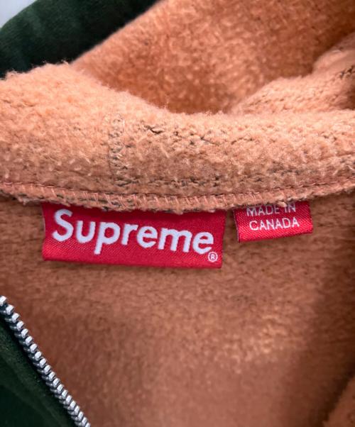 SUPREME（シュプリーム）SUPREME (シュプリーム) ジップパーカー グリーン サイズ:Мの古着・服飾アイテム