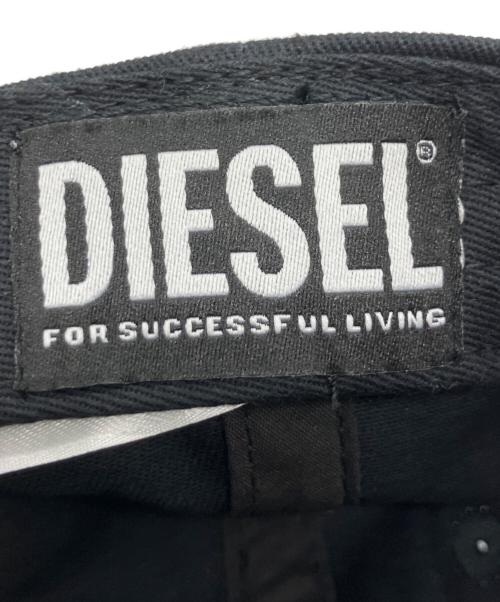 DIESEL（ディーゼル）DIESEL (ディーゼル) キャップ ブラックの古着・服飾アイテム