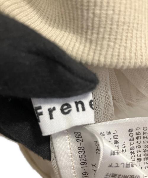 frene（フラーネ）frene (フラーネ) ブルゾン アウター Wシアーブルゾン ベージュ サイズ:М 未使用品の古着・服飾アイテム