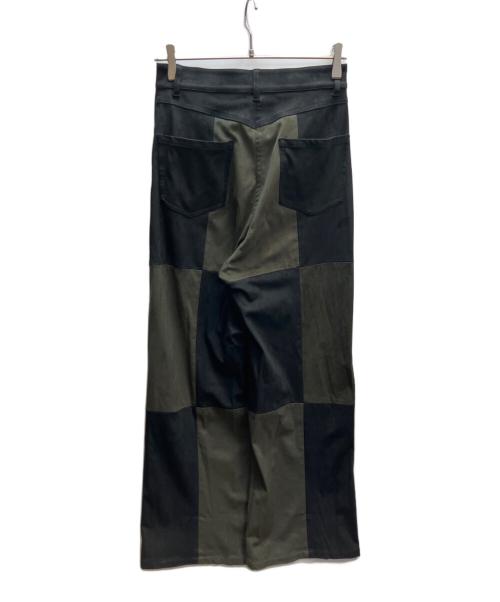 Knuth Marf（クヌースマーフ）Knuth Marf (クヌースマーフ) パンツ ブラック×グリーン サイズ:Ｓの古着・服飾アイテム
