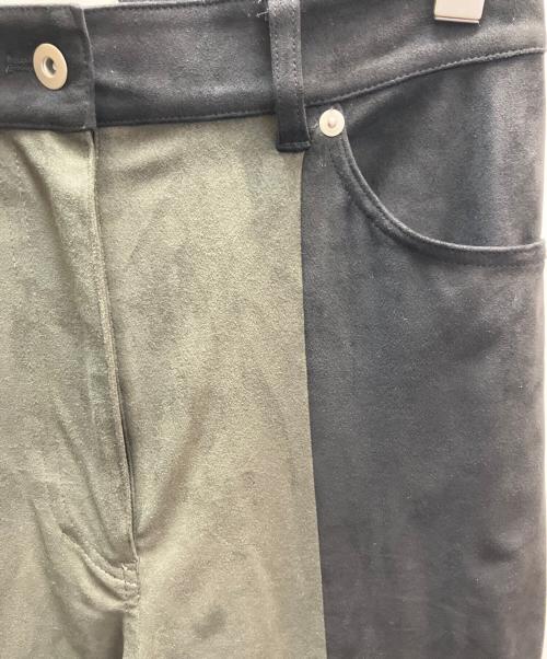 Knuth Marf（クヌースマーフ）Knuth Marf (クヌースマーフ) パンツ ブラック×グリーン サイズ:Ｓの古着・服飾アイテム