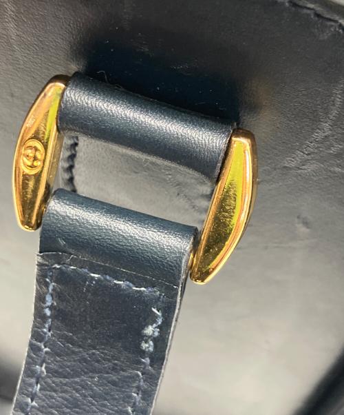GUCCI（グッチ）GUCCI (グッチ) OLD GUCCIショルダーバッグ ブルーの古着・服飾アイテム