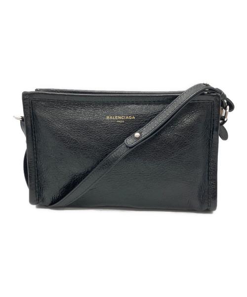 BALENCIAGA（バレンシアガ）BALENCIAGA (バレンシアガ) バザールポシェット ブラックの古着・服飾アイテム