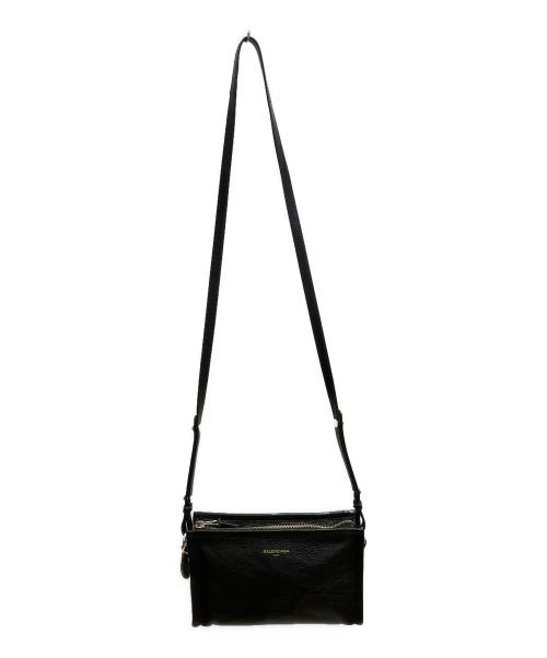 BALENCIAGA（バレンシアガ）BALENCIAGA (バレンシアガ) バザールポシェット ブラックの古着・服飾アイテム