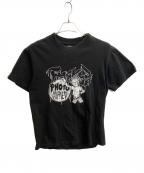 UNDERCOVER×BOUNTY HUNTER×VANDALIZEアンダーカバー×バウンティハンター×ヴァンダライズ）の古着「半袖カットソー　Fucked Up Photocopied」｜ブラック