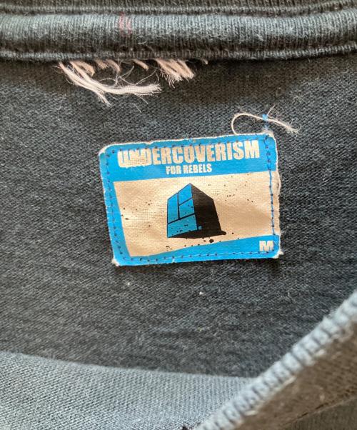 UNDERCOVERISM（アンダーカバーイズム）UNDERCOVERISM (アンダーカバーイズム) 半袖カットソー ブラック サイズ:Мの古着・服飾アイテム