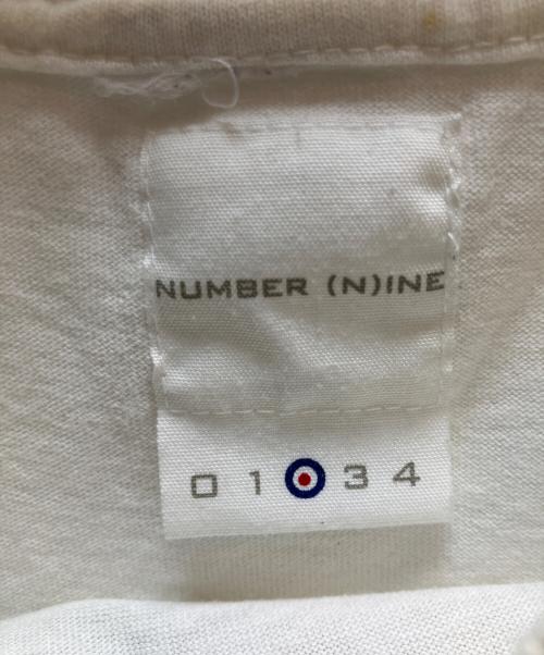 NUMBER (N)INE（ナンバーナイン）NUMBER (N)INE (ナンバーナイン) 半袖カットソー ホワイト サイズ:２の古着・服飾アイテム