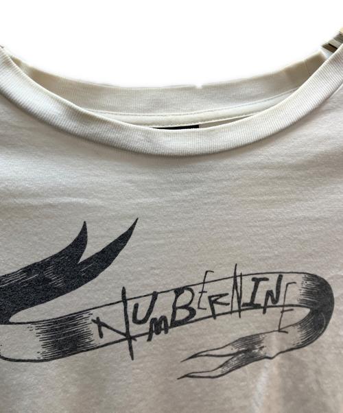 NUMBER (N)INE（ナンバーナイン）NUMBER (N)INE (ナンバーナイン) 半袖カットソー ホワイト サイズ:SIZE 2の古着・服飾アイテム