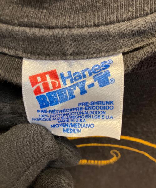 Hanes（ヘインズ）Hanes (ヘインズ) 	1991年製 アメリカ製 グレイトフルデッド・ジェリーガルシアタイガーゴールドインレイ ブラック サイズ:Мの古着・服飾アイテム