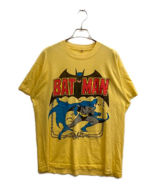 SCREEN STARS（スクリーンズスターズ）SCREEN STARS (スクリーンズスターズ) シングルステッチカットソー BATMAN イエロー サイズ:XLの古着・服飾アイテム