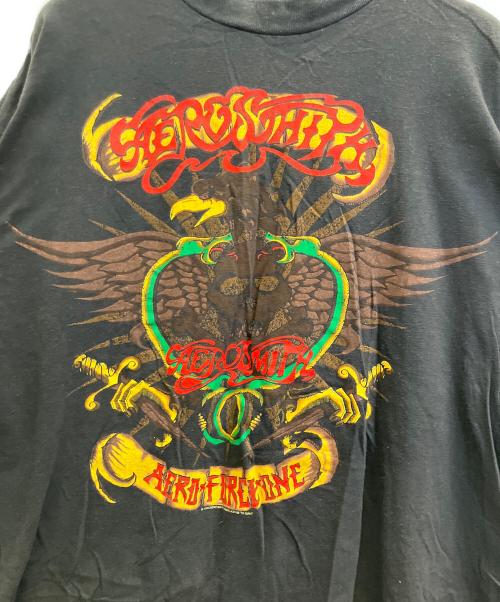 AEROSMITH（エアロスミス）AEROSMITH (エアロスミス) 1993年 AEROSMITH ロックバンドツアー ブラック サイズ:Ｌの古着・服飾アイテム