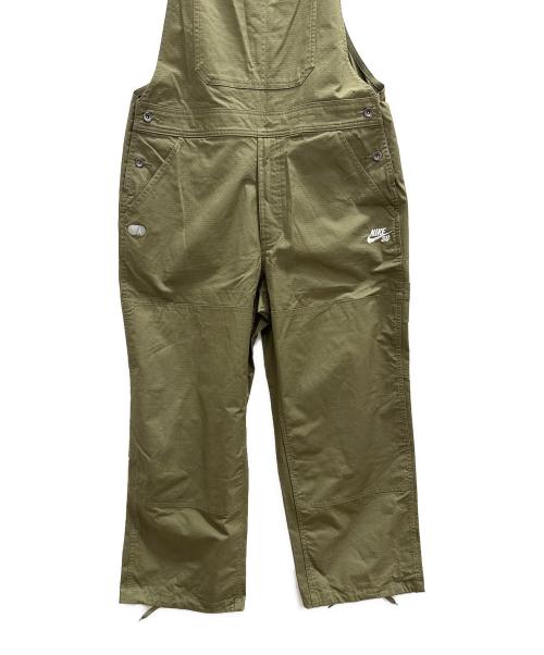 NIKE SB（ナイキエスビー）NIKE SB (ナイキエスビー) オーバーオール　OLY AGN カーキ サイズ:Ｌの古着・服飾アイテム