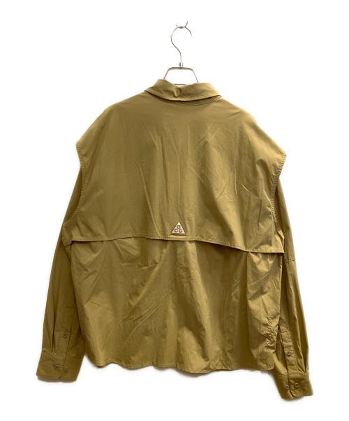 NIKE ACG（ナイキエーシージー）NIKE ACG (ナイキエーシージー) WEAVER L/S TOP ベージュ サイズ:XLの古着・服飾アイテム
